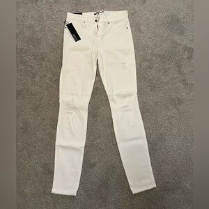 Genetic Denim MID WAIST SKINNY - Powerstretch Denim Shya in Prague White